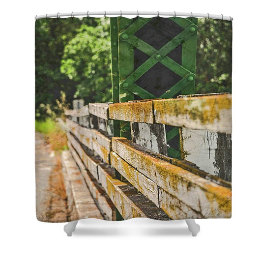 Fancy Artistic Old Bridge - Shower Curtain
