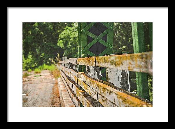 Fancy Artistic Old Bridge - Framed Print