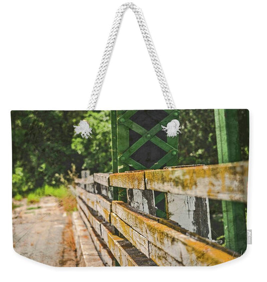 Fancy Artistic Old Bridge - Weekender Tote Bag
