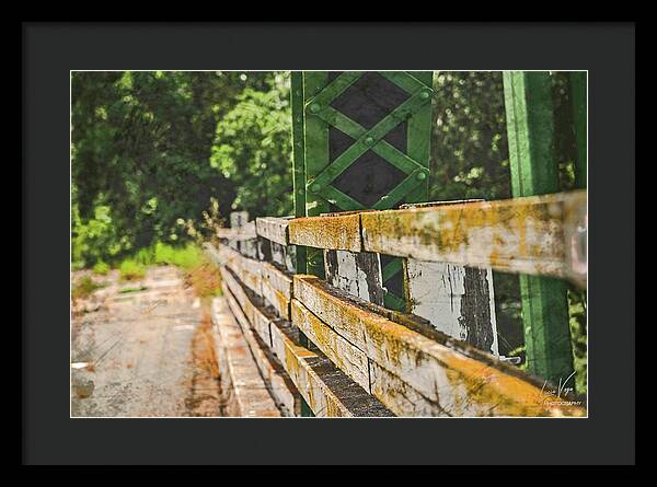 Fancy Artistic Old Bridge - Framed Print