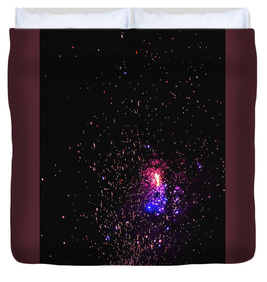 Fireworks Blast of Colors  - Duvet Cover