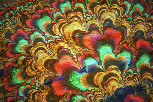Fractal Abstracts of Waves - Art Print