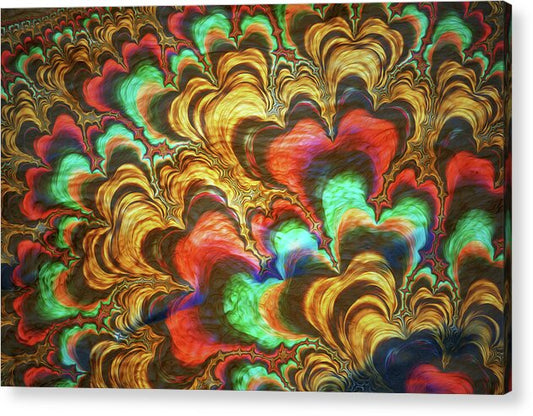 Fractal Abstracts of Waves - Acrylic Print