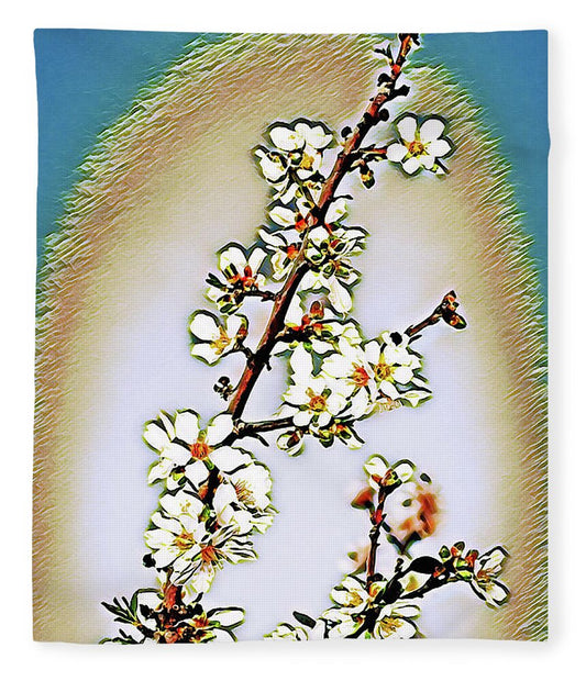 Glory of Blooms Art - Blanket