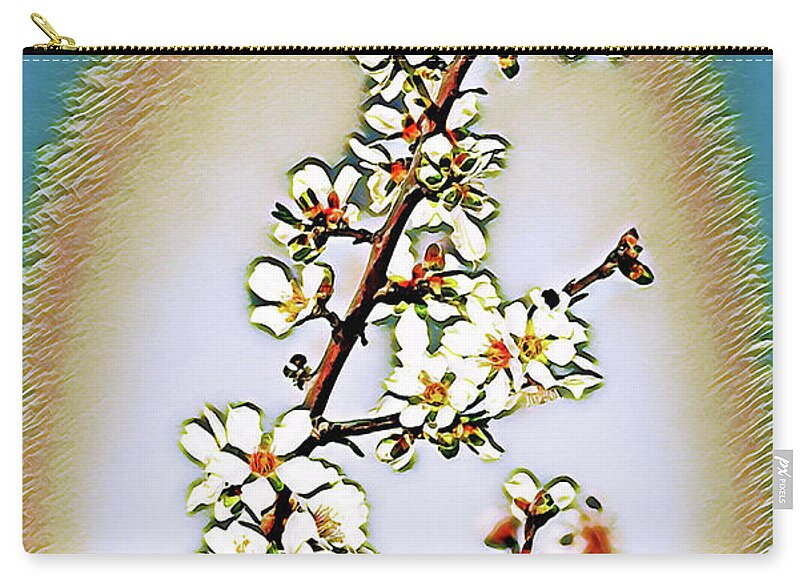 Glory of Blooms Art - Zip Pouch