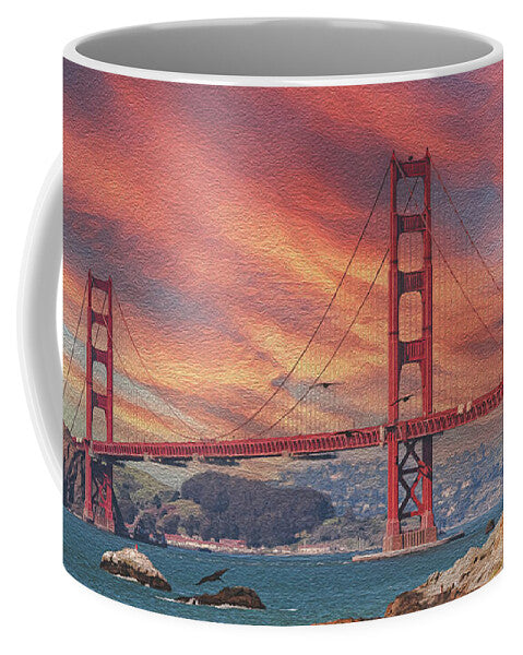 Golden Gate from Baker Beach San Francisco - Mug