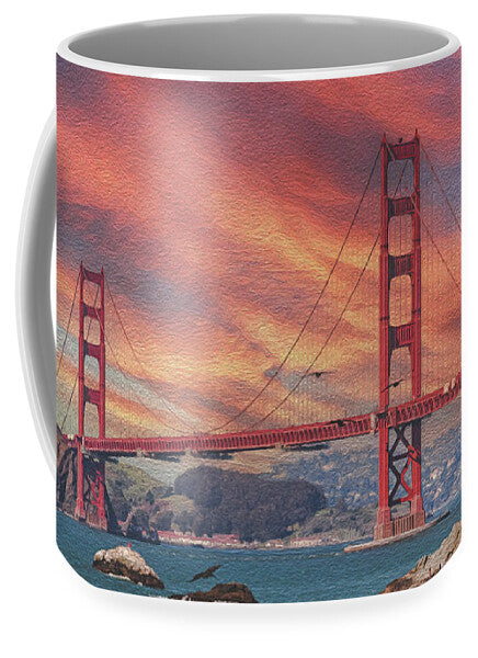 Golden Gate from Baker Beach San Francisco - Mug
