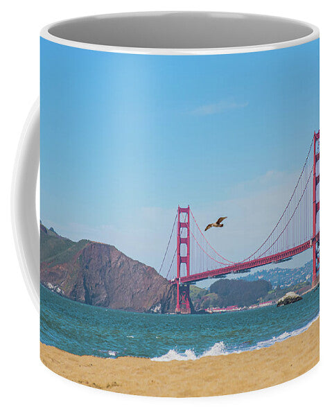 Golden Gate Bridge San Francisco Baker Beach - Mug