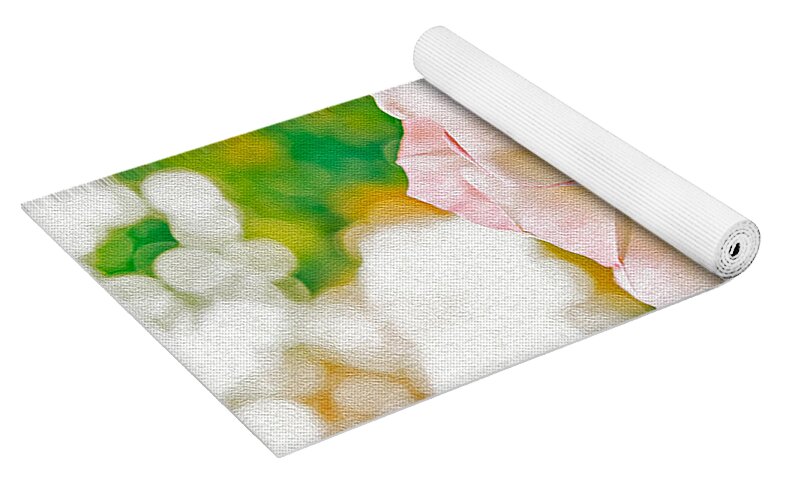 Gorgeous Bright Rose During Spring - Yoga Mat