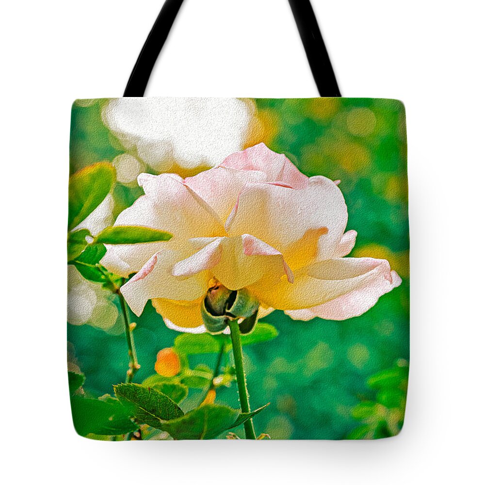 Gorgeous Bright Rose During Spring - Tote Bag