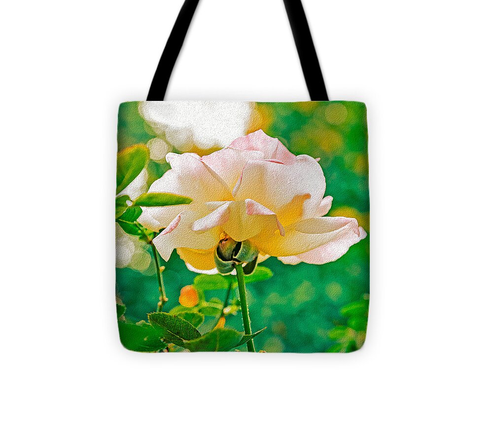 Gorgeous Bright Rose During Spring - Tote Bag