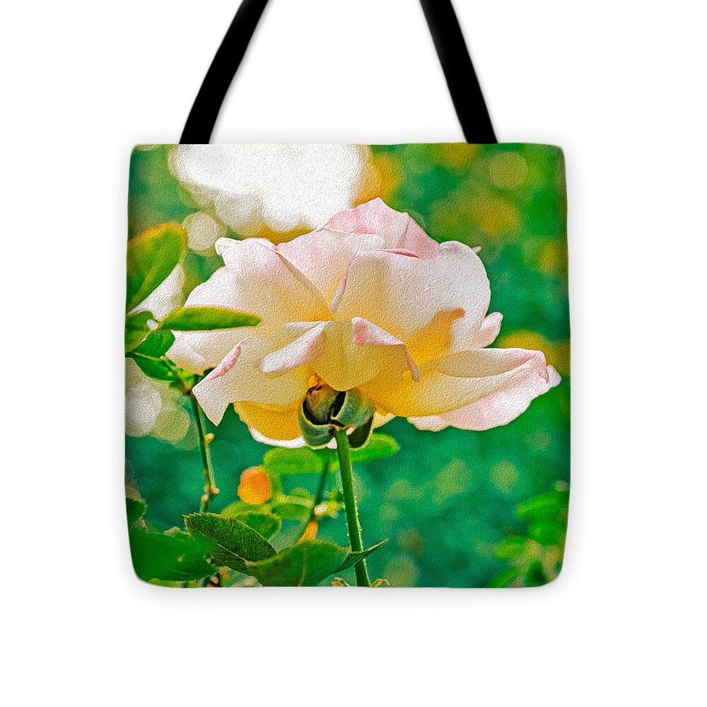 Gorgeous Bright Rose During Spring - Tote Bag