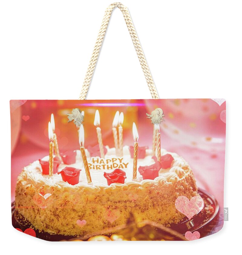 Happy Birthday Cake Layer - Weekender Tote Bag