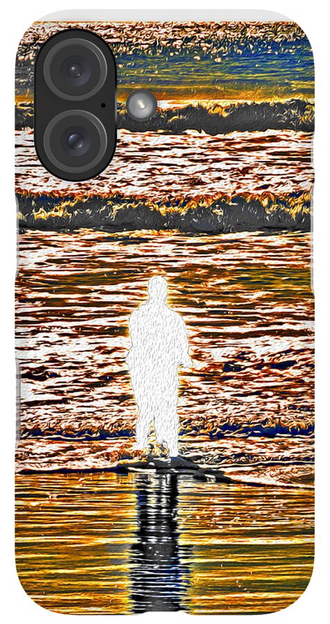 I am Light Being Beach Seascape - Phone Case