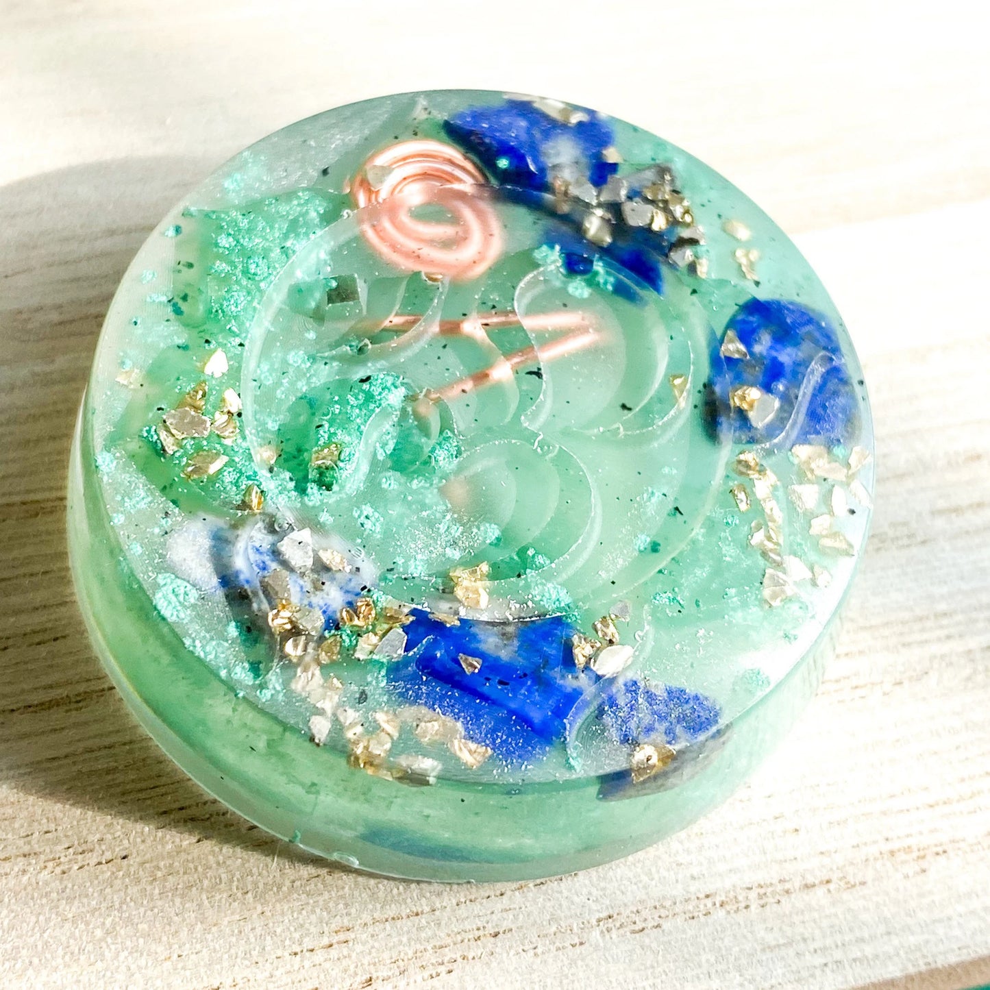 Light Workers Om Amulet Piece