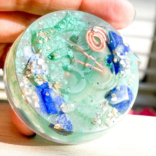 Light Workers Om Amulet Piece