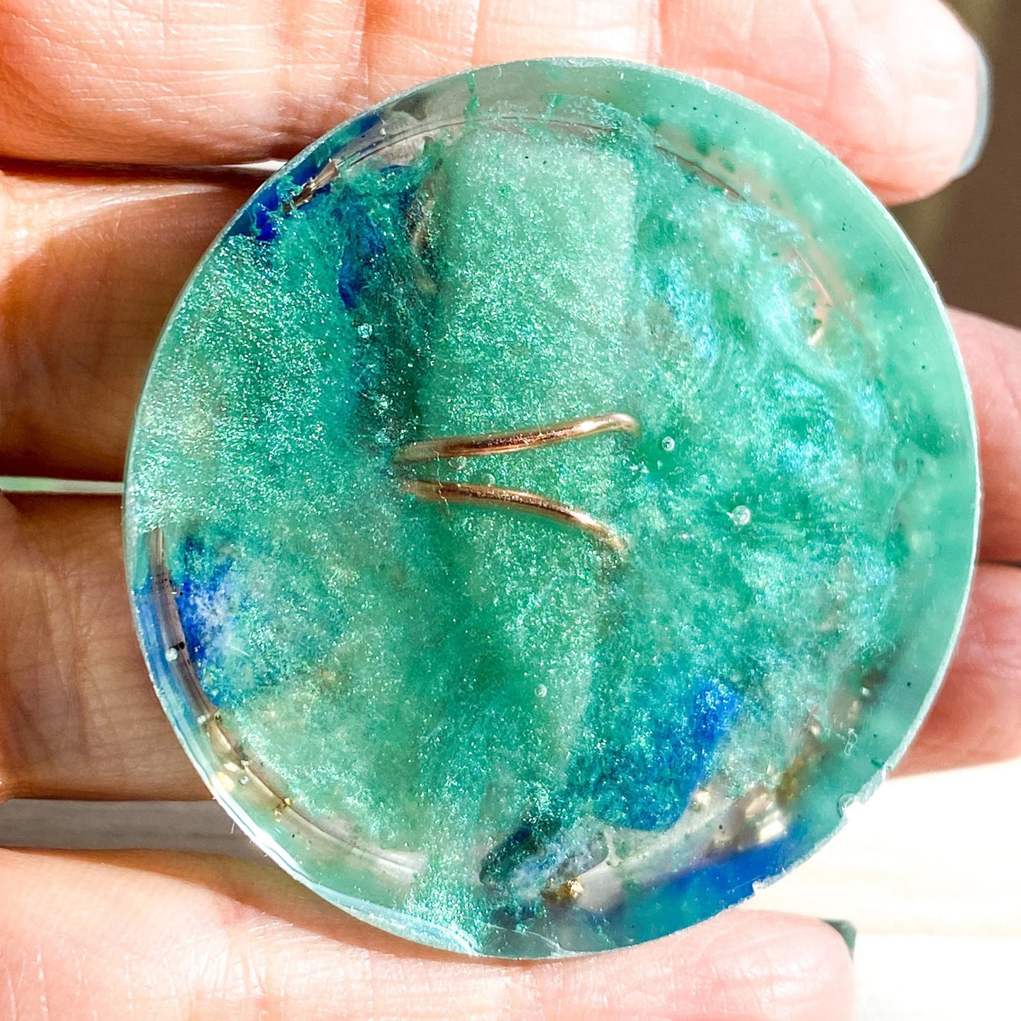 Light Workers Om Amulet Piece