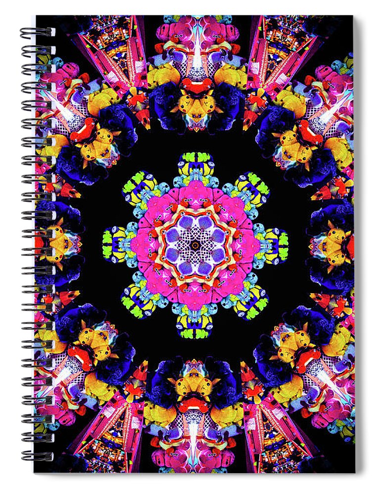In the Fair Mandala - Spiral Notebook
