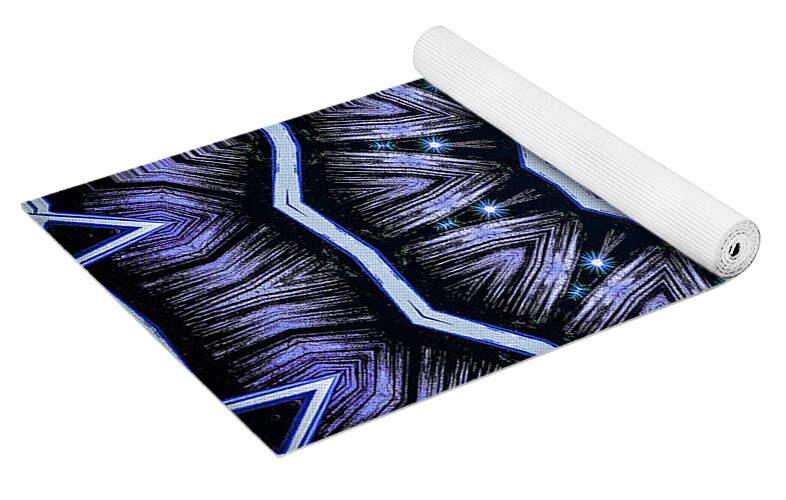 Into the Depths of the Void Mandala Kaleidoscope - Yoga Mat