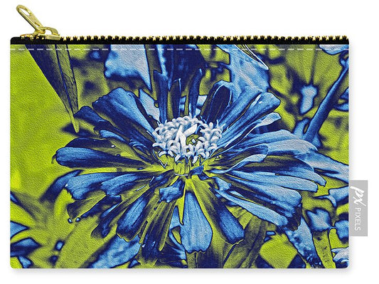 Inverted image of a flower - Zip Pouch