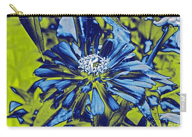 Inverted image of a flower - Zip Pouch