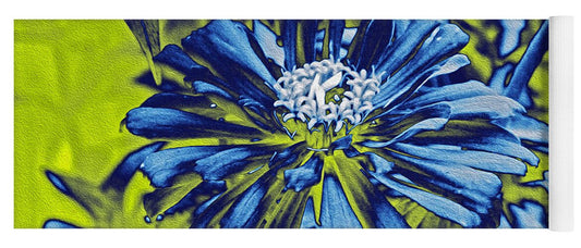 Inverted image of a flower - Yoga Mat