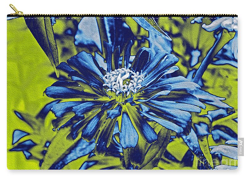 Inverted image of a flower - Zip Pouch