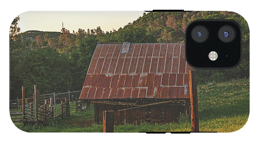 Ladnscape of an Old Barn - Phone Case