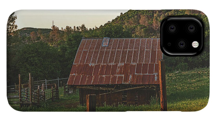 Ladnscape of an Old Barn - Phone Case