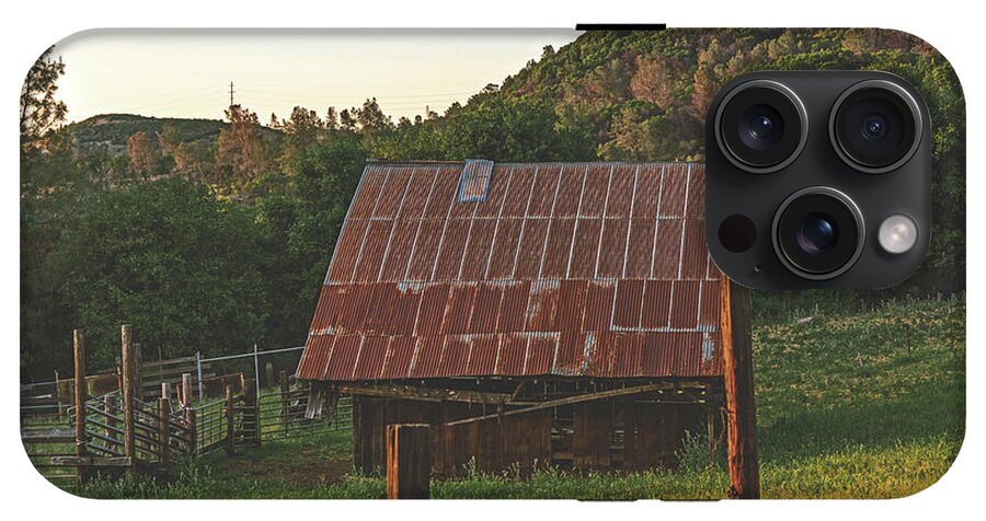 Ladnscape of an Old Barn - Phone Case