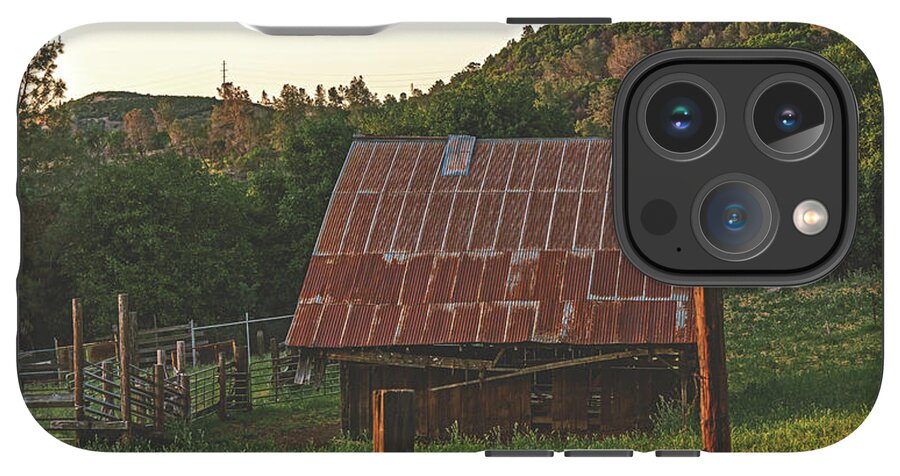 Ladnscape of an Old Barn - Phone Case