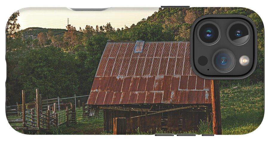 Ladnscape of an Old Barn - Phone Case