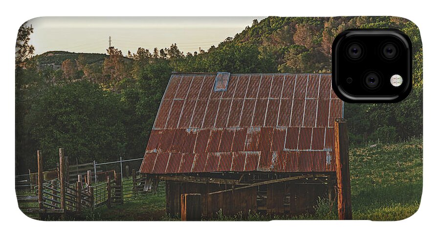Ladnscape of an Old Barn - Phone Case