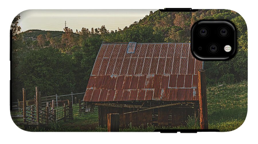 Ladnscape of an Old Barn - Phone Case