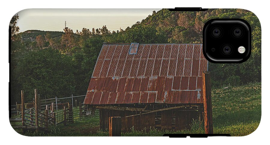 Ladnscape of an Old Barn - Phone Case
