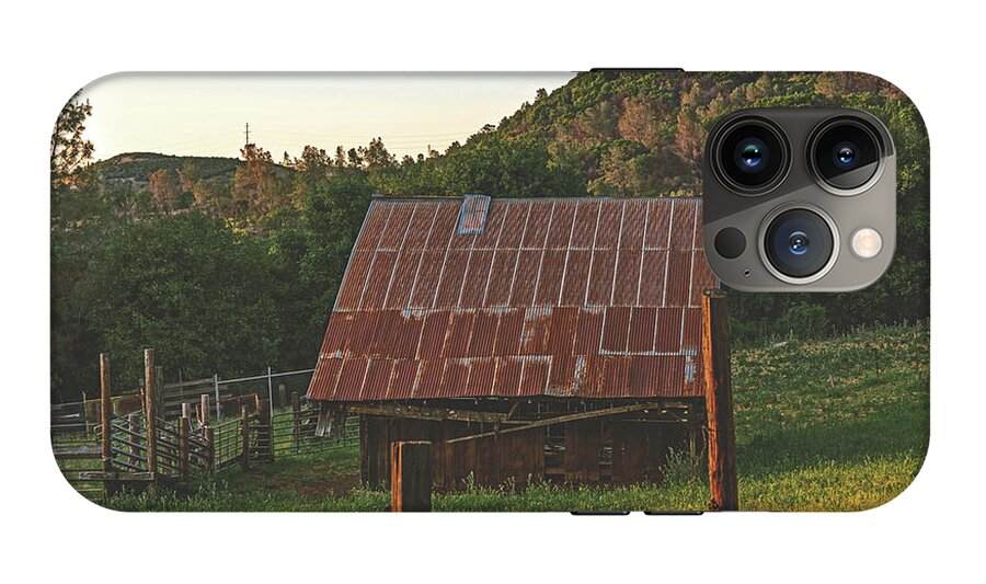 Ladnscape of an Old Barn - Phone Case
