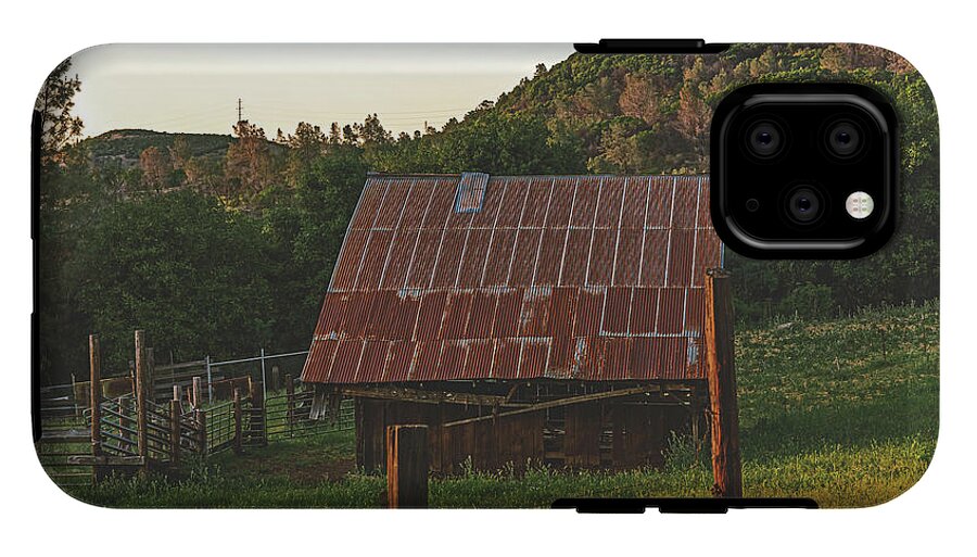 Ladnscape of an Old Barn - Phone Case
