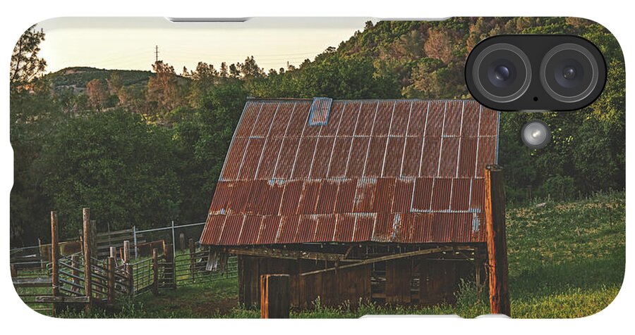 Ladnscape of an Old Barn - Phone Case