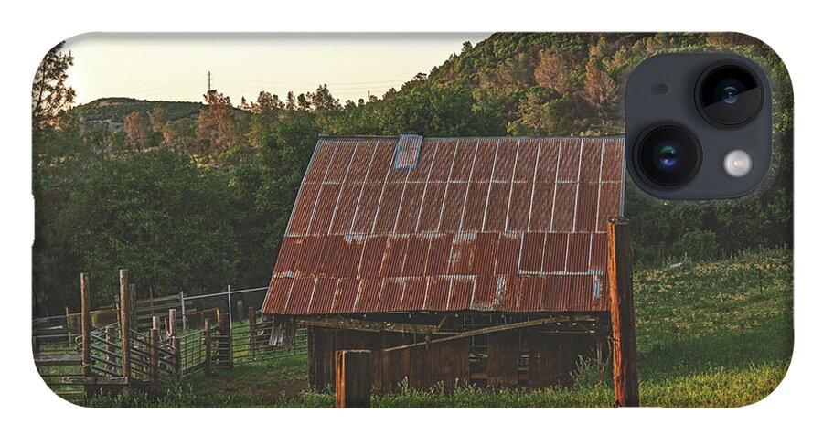 Ladnscape of an Old Barn - Phone Case