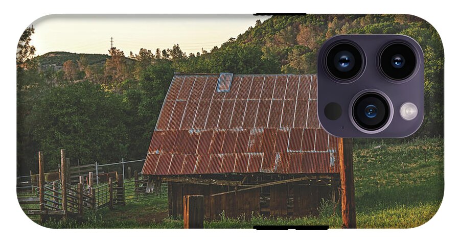 Ladnscape of an Old Barn - Phone Case