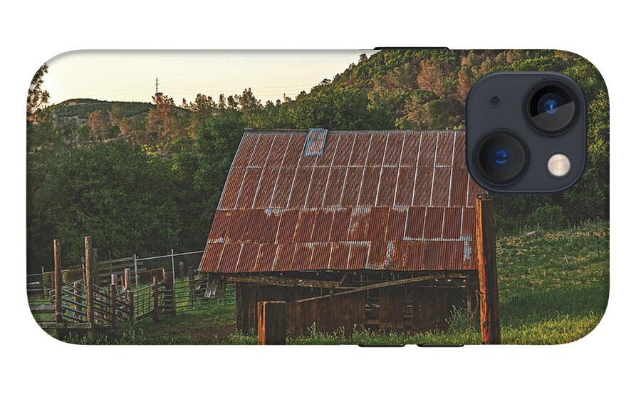 Ladnscape of an Old Barn - Phone Case