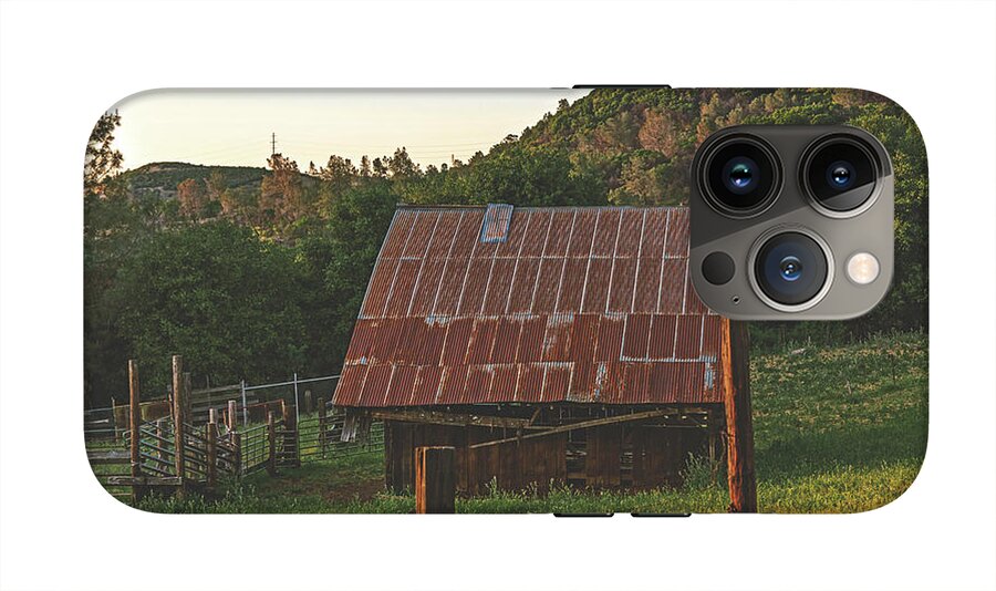 Ladnscape of an Old Barn - Phone Case