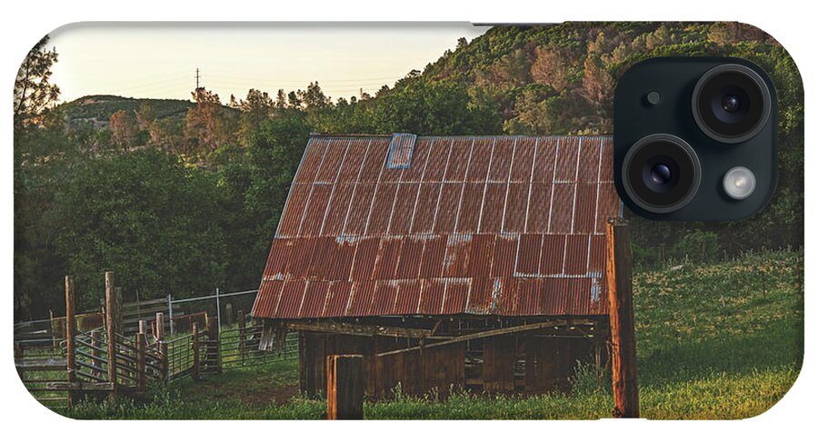 Ladnscape of an Old Barn - Phone Case