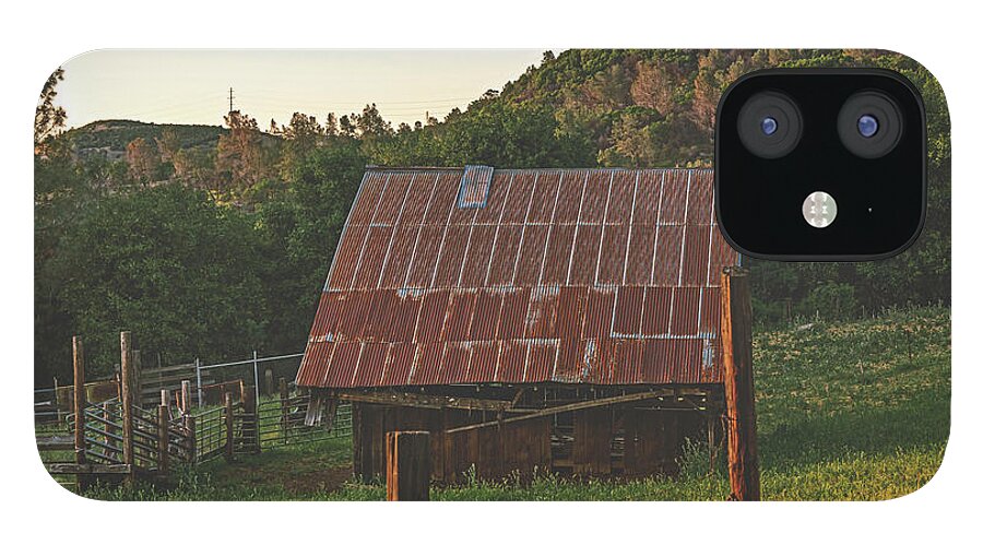 Ladnscape of an Old Barn - Phone Case