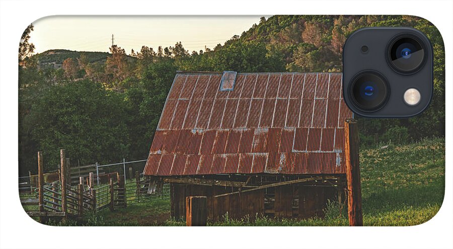 Ladnscape of an Old Barn - Phone Case