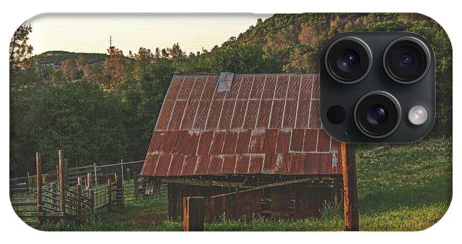 Ladnscape of an Old Barn - Phone Case