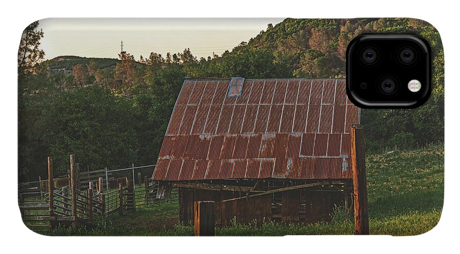 Ladnscape of an Old Barn - Phone Case