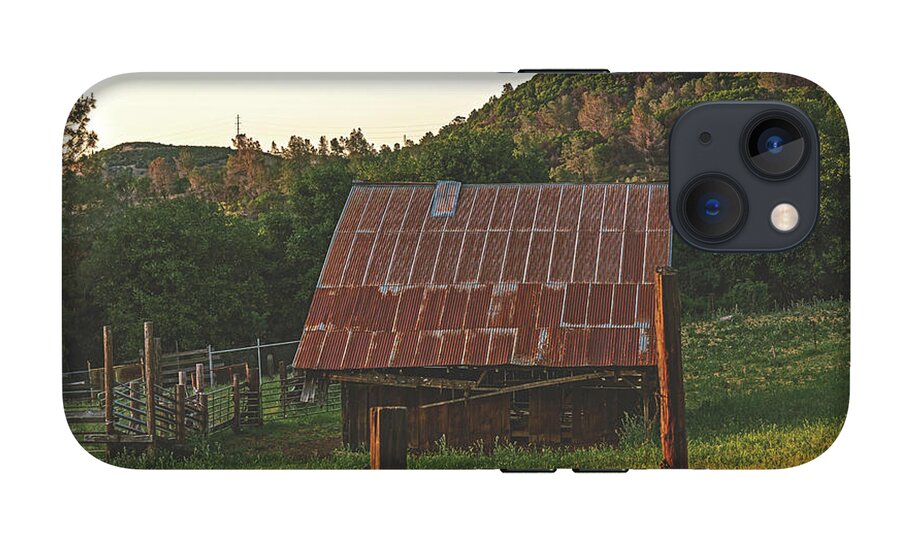 Ladnscape of an Old Barn - Phone Case