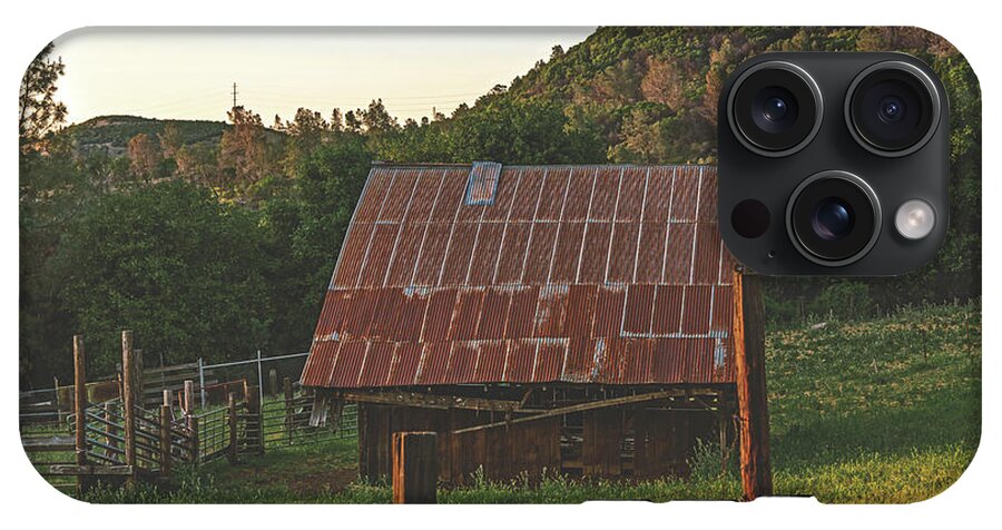 Ladnscape of an Old Barn - Phone Case