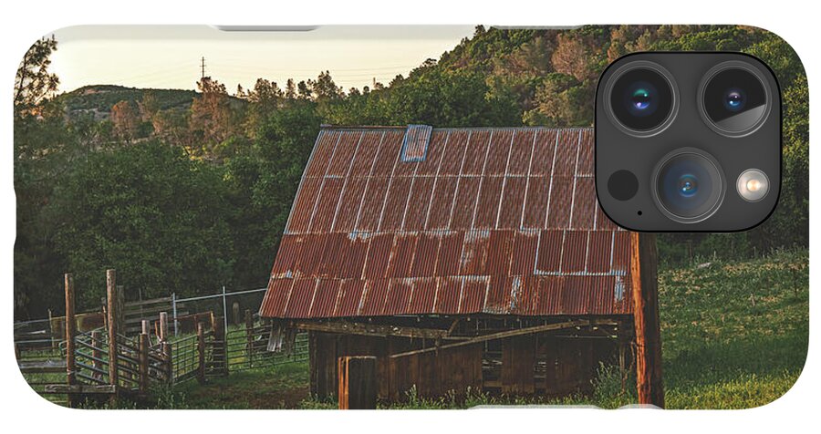 Ladnscape of an Old Barn - Phone Case